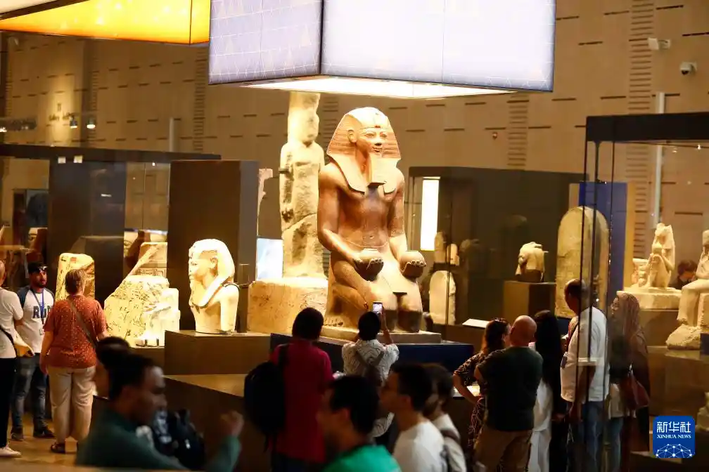 大埃及博物馆即将闭馆升级，正式开馆倒计时开启