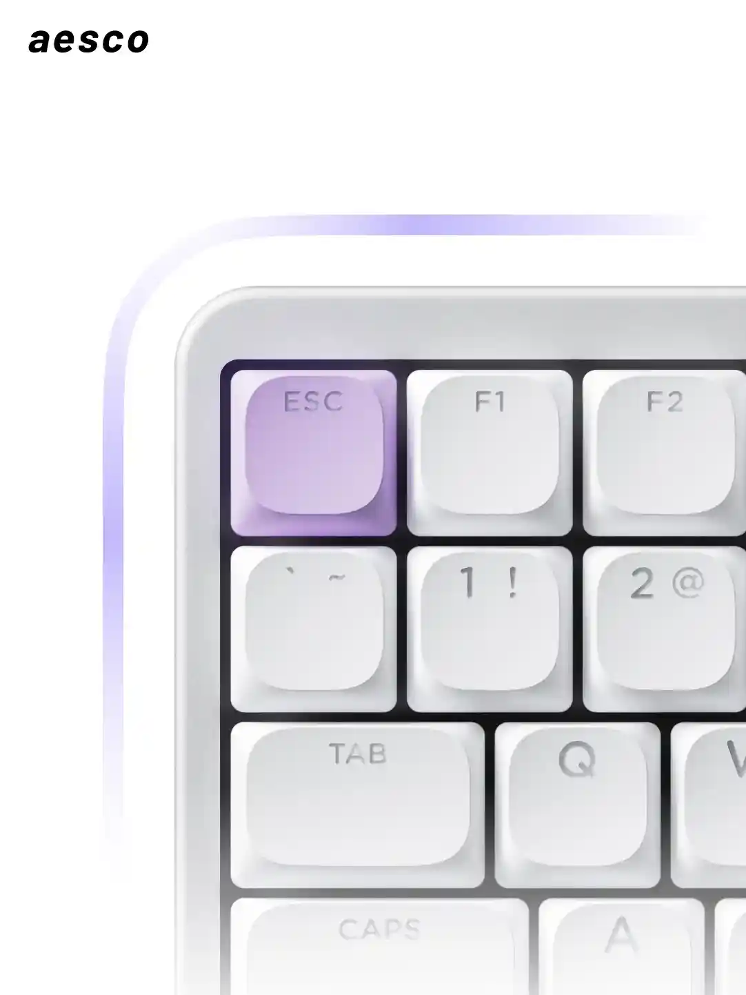 雷柏AESCO A83Air：苹果美学加持，矮轴机械键盘开启清洁新体验