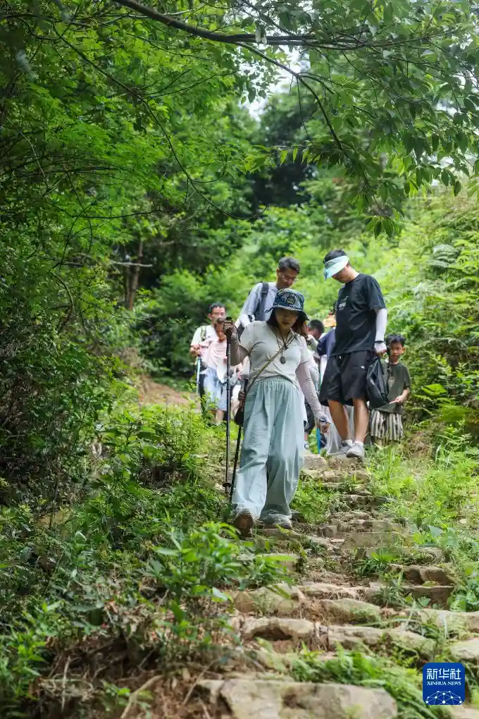 夏日徒步游点燃山乡文旅消费新引擎